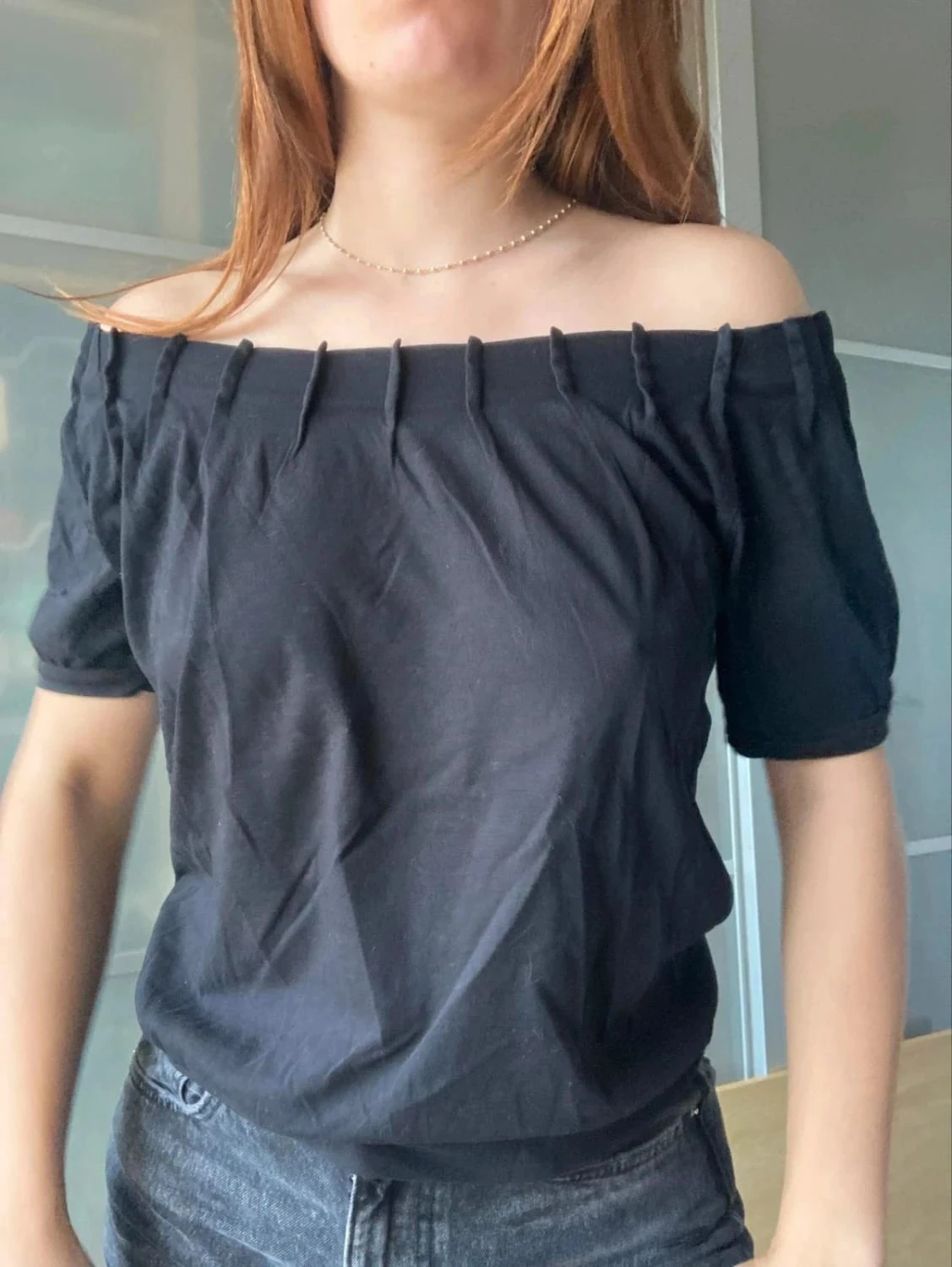 Top t-shirt mango maat S – photo 2